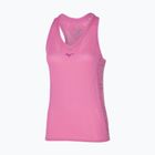 Moteriškas bėgimo tank topas Mizuno Aero Tank wildorchid