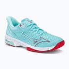 Moteriški teniso batai Mizuno Wave Exceed Tour 5 AC tanger turquoise/fiery coral 2/white