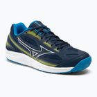 Vyriški teniso bateliai Mizuno Break Shot 4 AC dress blues/jet blue/sulphur spring