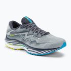 Vyriški bėgimo bateliai Mizuno Wave Rider 27 pearl blue/white/bolt2neon