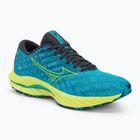 Vyriški bėgimo bateliai Mizuno Wave Inspire 19 jet blue/bolt2neon/luminous