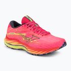 Moteriški bėgimo batai Mizuno Wave Rider 27 h-vpink/oblue/luminous