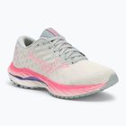 Moteriški bėgimo bateliai Mizuno Wave Inspire 19 snow white/ hi vis pink/ purple punch