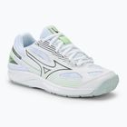 Moteriški tinklinio bateliai Mizuno Cyclone Speed 4 white/gridge/patinagreen