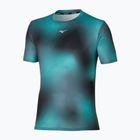 Vyriški bėgimo marškinėliai Mizuno Core Graphic Tee aquifer