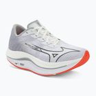 Vyriški bėgimo bateliai Mizuno Wave Rebellion Flash 2 white/black/harbor mist