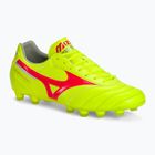 Vyriški futbolo batai Mizuno Morelia II Pro MD safety yellow/fiery coral 2/galaxy silver