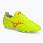 Vyriški futbolo batai Mizuno Morelia Neo IV Pro MD safety yellow/fiery coral 2/galaxy silver