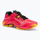 Tinklinio batai Mizuno Wave Lightning Z8 radiant red/ white/ carrot curl