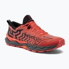 Vyriški bėgimo bateliai Mizuno Wave Daichi 8 cayenne/black/high risk red