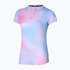 Moteriški bėgimo marškinėliai Mizuno Impulse Core Graphic Tee halogen blue