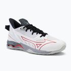 Vyriški rankinio bateliai Mizuno Wave Mirage 5 white/salsa/black