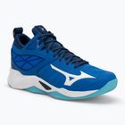 Moteriški tinklinio batai Mizuno Wave Dimension Mid mugen blue/white/estate blue