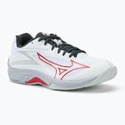 Vaikiški tinklinio batai Mizuno Lightning Star Z7 white/salsa/black