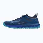 Vyriški bėgimo batai Mizuno Wave Ibuki 4 GTX classic blue/white/river blue