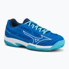 Vaikiški teniso batai Mizuno Exceed Star CC mugen blue/ white/ river blue