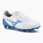 Vaikiški futbolo bateliai Mizuno Morelia Neo IV Pro FG laser blue/white