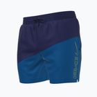 Vyriški "Nike Block Swoosh 5" Volley" maudymosi šortai tamsiai mėlyni NESSC492-494