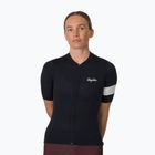 Moteriški dviračių marškinėliai Rapha Core Lightweight Jersey black/white