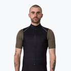 Vyriška dviračių liemenė Rapha Brevet Element Wind Gilet black/grey