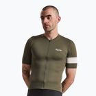 Vyriški dviračių marškinėliai Rapha Core Lightweight Jersey dark green/white