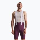 Vyriški dviračių šortai Rapha Brevet Element Cargo Bib Shorts plum/white