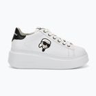 Moteriški batai KARL LAGERFELD Anakapri Nft white leather
