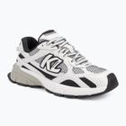 Moteriški batai KARL LAGERFELD Orion Sidetrim black leather/textile w/white