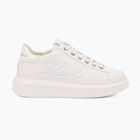 Moteriški batai KARL LAGERFELD Kapri Cornelly Signia Stitch white leather/mono