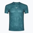 Moteriški bėgimo marškinėliai Mizuno Impulse Core Graphic Tee evergreen