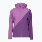 Moteriška teniso striukė Mizuno Mugen Hooded Jacket patrician purple
