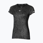 Moteriški bėgimo marškinėliai Mizuno Premium Aero Tee juodi