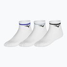 Kojinės Mizuno Training Mid With Line 3 poros withe / ether / bellwether