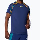 Vyriški marškinėliai Mizuno Frontier Shadow Tee bellwether blue