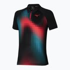 Vyriški marškinėliai Mizuno Frontier Shadow Polo black