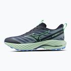 Vyriški bėgimo batai Mizuno Wave Rider GTX 2 vintage indigo / neo mint / front blue
