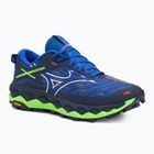 Vyriški bėgimo batai Mizuno Wave Mujin 10 reflex blue c/white/green gecko