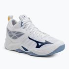 Tinklinio batai Mizuno Wave Dimension Mid balti/bellwether mėlyni/belair mėlyni