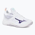 Tinklinio bateliai Mizuno Wave Dimension white/violet indigo/camellia rose