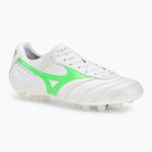 Vyriški futbolo bateliai Mizuno Morelia II Japan Md white/neon green/galaxy silver