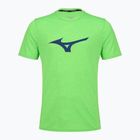 Vyriški bėgimo marškinėliai Mizuno Core RB Tee green gecko