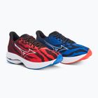 Bėgimo batai Mizuno Wave Rider 28 ignition red/white/baseball blue