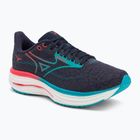 Vyriški bėgimo batai Mizuno Wave Rider 29 odyssey gray/Ccapri breeze/calypso coral