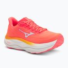 Moteriški bėgimo bateliai Mizuno Wave Sky 9 striking coral/baseball white/citrus
