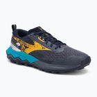 Vyriški bėgimo batai Mizuno Wave Ibuki 5 GTX odyssey gray/citrus/baritone blue