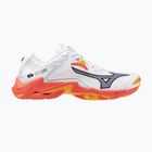 Tinklinio batai Mizuno Wave Lightning Z8 white/fiery coral 2/citrus