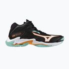 Tinklinio batai Mizuno Wave Lightning Z8 Mid black/tangelo/ice green