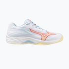 Moteriški tinklinio batai Mizuno Thunder Blade Z white/calypso coral/pale banan