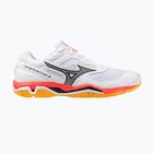 Batai rankiniam Mizuno Wave Phantom 3 white/fiery coral 2/citrus