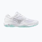 Moteriški batai rankiniam Mizuno Wave Phantom 3 white/blue tint
